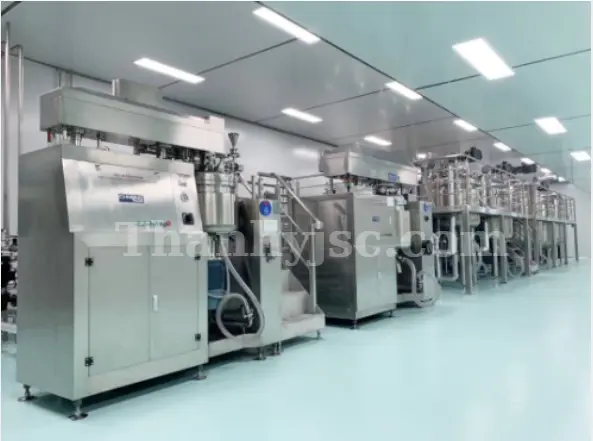 Máy Trộn Nhũ Hóa Chân Không 500L - TY-TNG500L