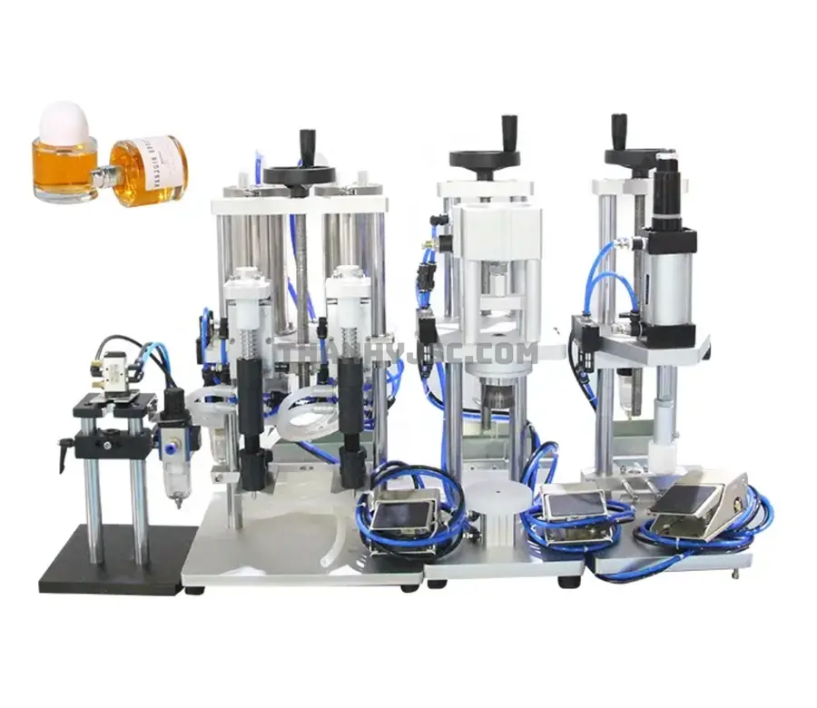Máy Chiết Rót Nước Hoa Bán Tự Động Đầu Đơn