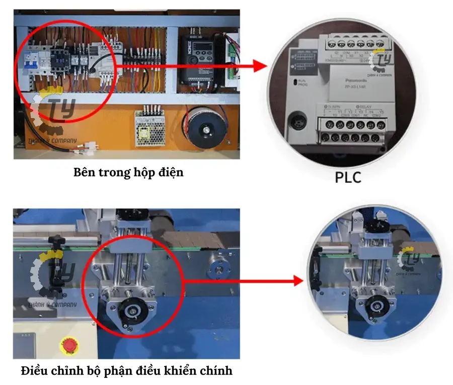Máy Dán Nhãn Tốc Độ Cao Cho Chai Tròn