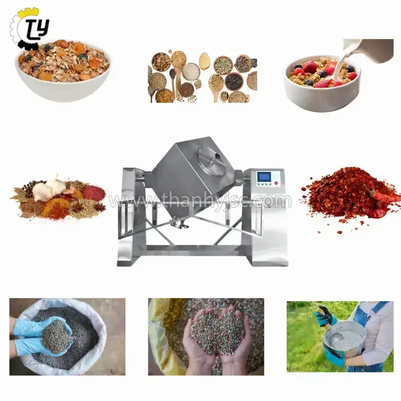 Máy Trộn Lập Phương 100L - LP100