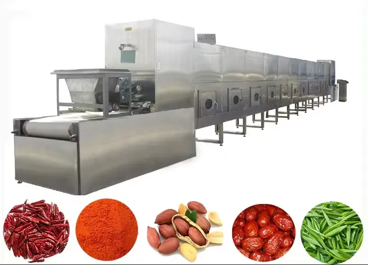 Băng Tải Sấy Vi Sóng 30KW