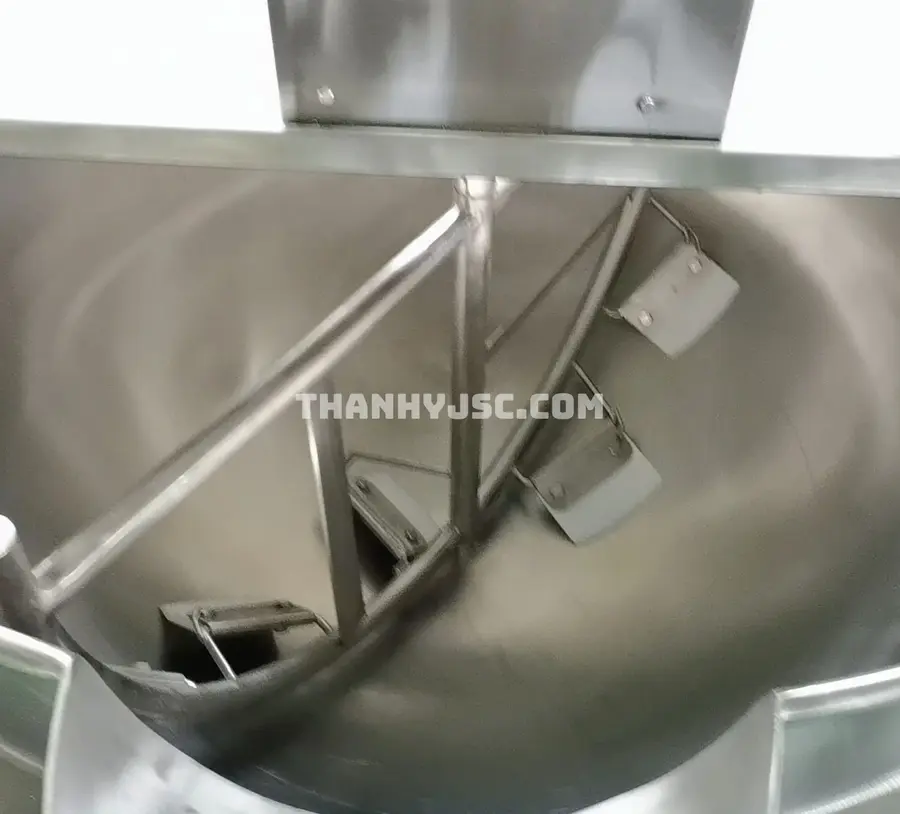 Bồn Nấu Thực Phẩm Có Khuấy Gia Nhiệt Thể Tích 500L