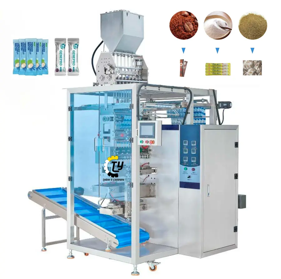 Máy Đóng Gói Bao Bì Tự Động Nhiều Làn