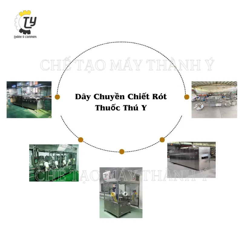 Dây Chuyền Chiết Rót Thuốc Thú Y