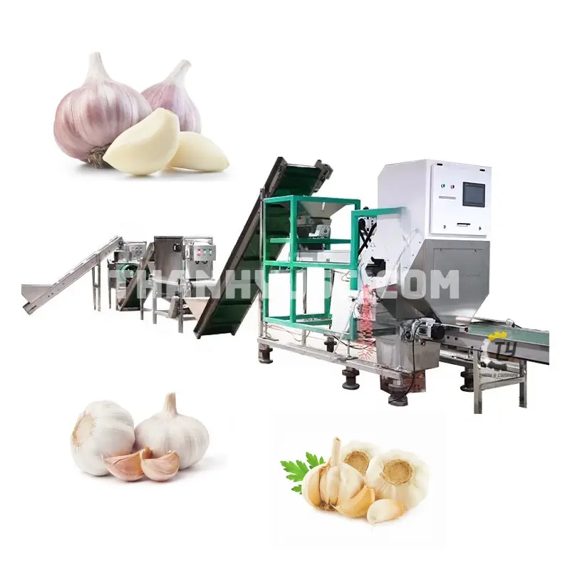 Dây Chuyền Chế Biến Tỏi Công Nghiệp
