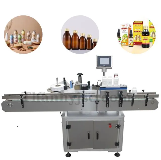 Máy Dán Nhãn Chai Tròn Tự Động TY-DN200