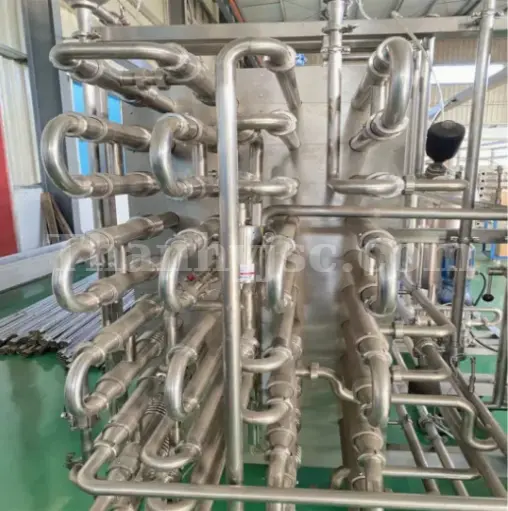 Máy Tiệt Trùng UHT Dạng Ống Tự Động 3000L/H TY-UHT3000