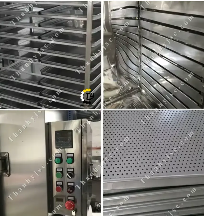 Tủ Sấy Thực Phẩm 60Kg/Mẻ