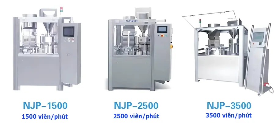 Máy Đóng Viên Nang Tự Động NJP-800C
