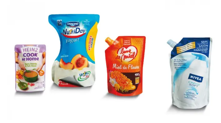 Máy Đóng Túi Nước Trái Cây, Túi Có Vòi, Túi Doypack