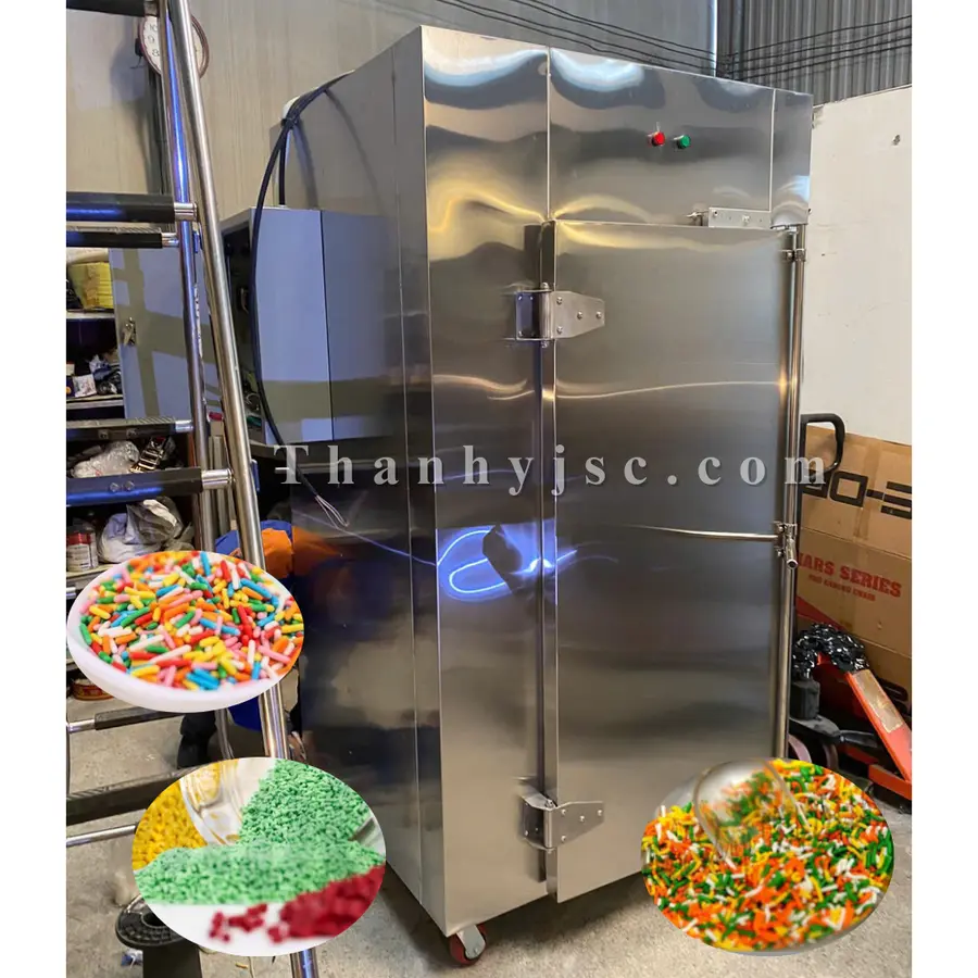 Máy Sấy Cốm, Tủ Sấy Bột Dược Phẩm 10 Khay