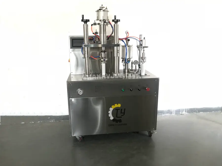 Máy Chiết Rót Khí Dung Túi Van Bán Tự Động 1600G