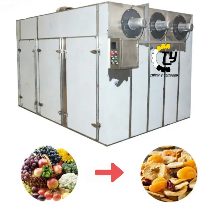 Tủ Sấy Thực Phẩm 360Kg/Mẻ