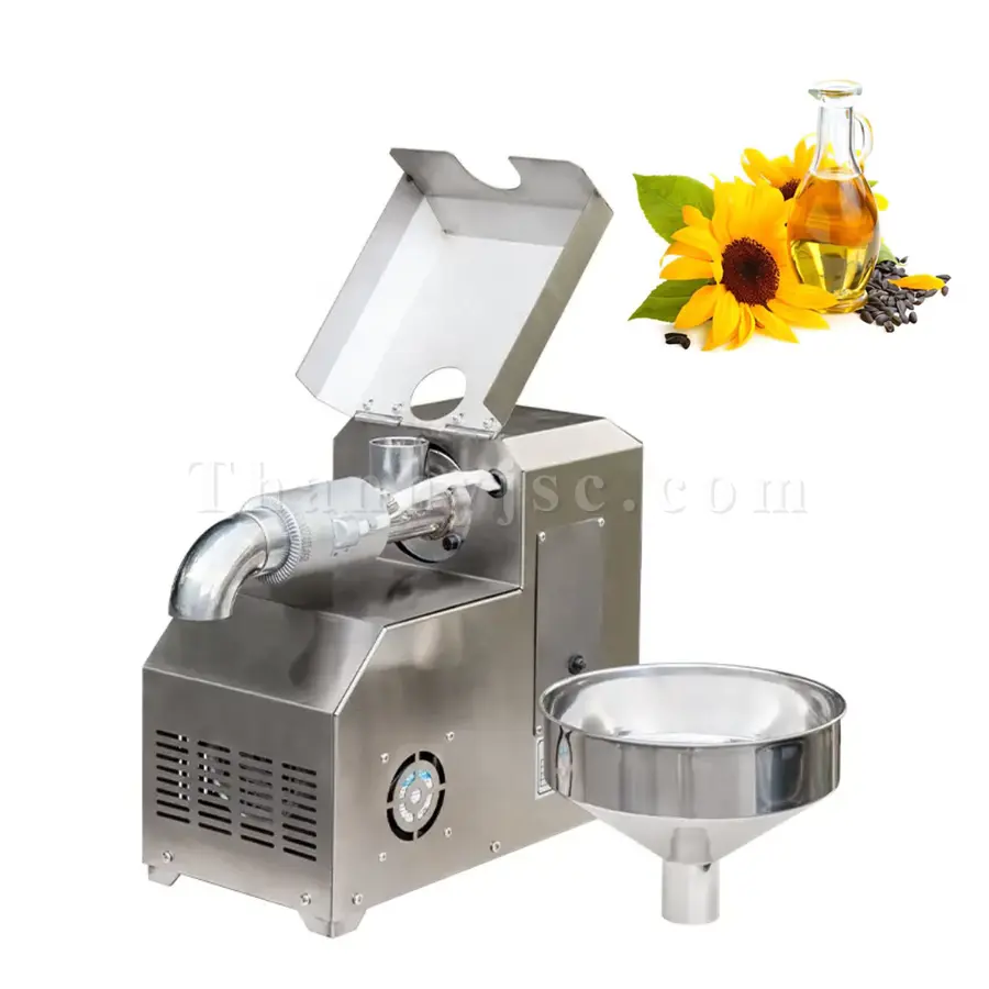 Máy Ép Dầu Thực Vật 15 Kg/H