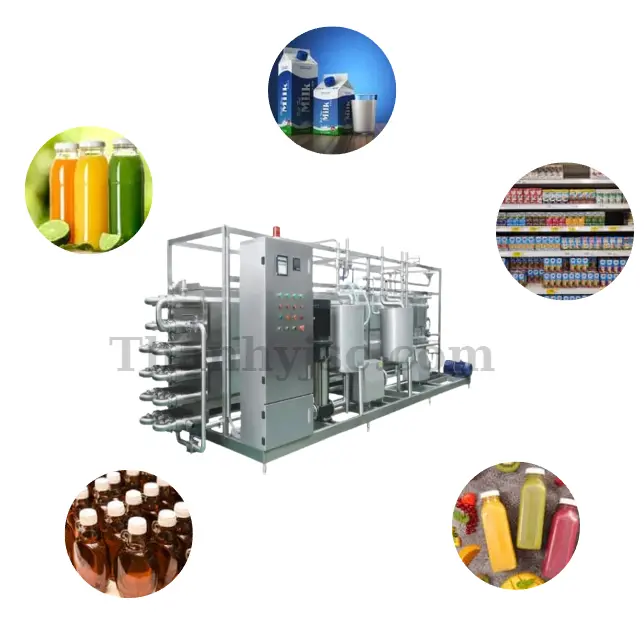 Máy Tiệt Trùng UHT Dạng Ống Tự Động 1000L/H TY-UHT1000