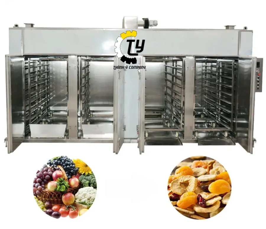 Tủ Sấy Thực Phẩm 480Kg/Mẻ