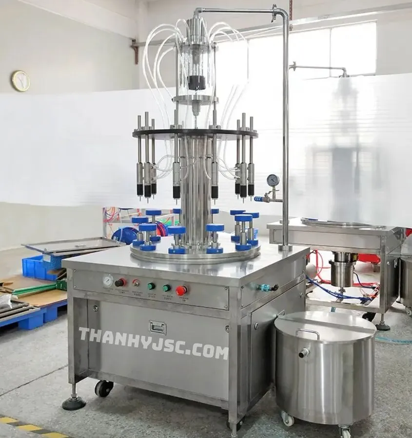 Máy Chiết Rót Nước Hoa Tự Động Tốc Độ Cao 10 Đầu