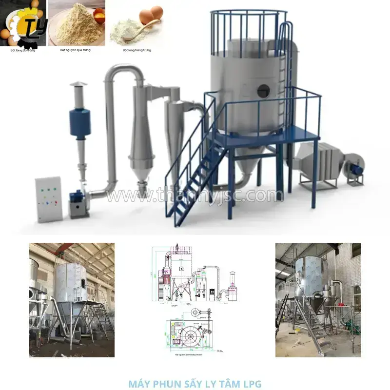 Máy Sấy Phun Ly Tâm LPG 15