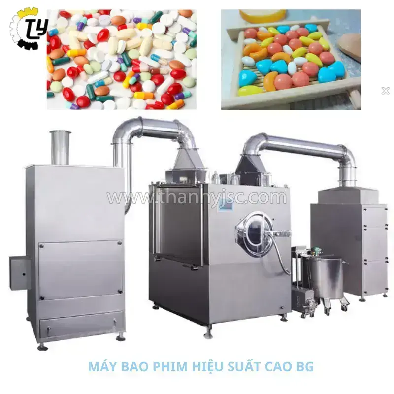 Máy Bao Phim Hiệu Suất Cao BG-10