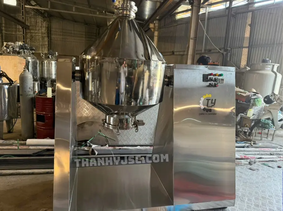 Máy Trộn Hình Nón Đôi 2000L TND2000