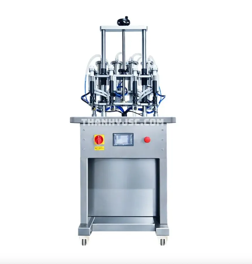 Máy Chiết Rót Nước Hoa Bán Tự Động 4 Đầu