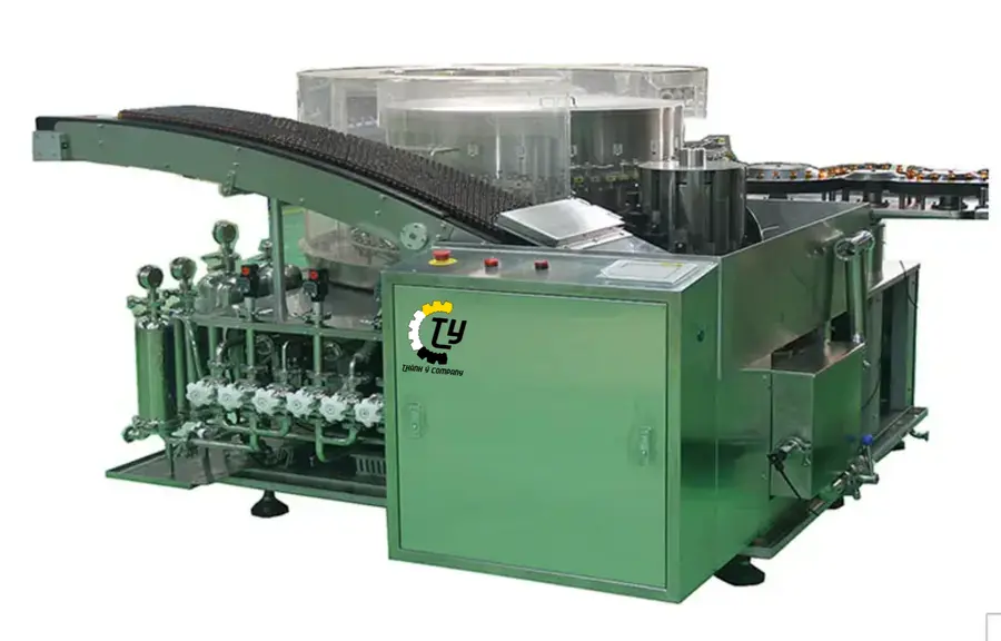 Máy Rửa Chai Lọ Bằng Sóng Siêu Âm
