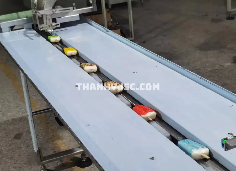 Máy Đóng Gói Ngang Tự Động Cho Kem Que