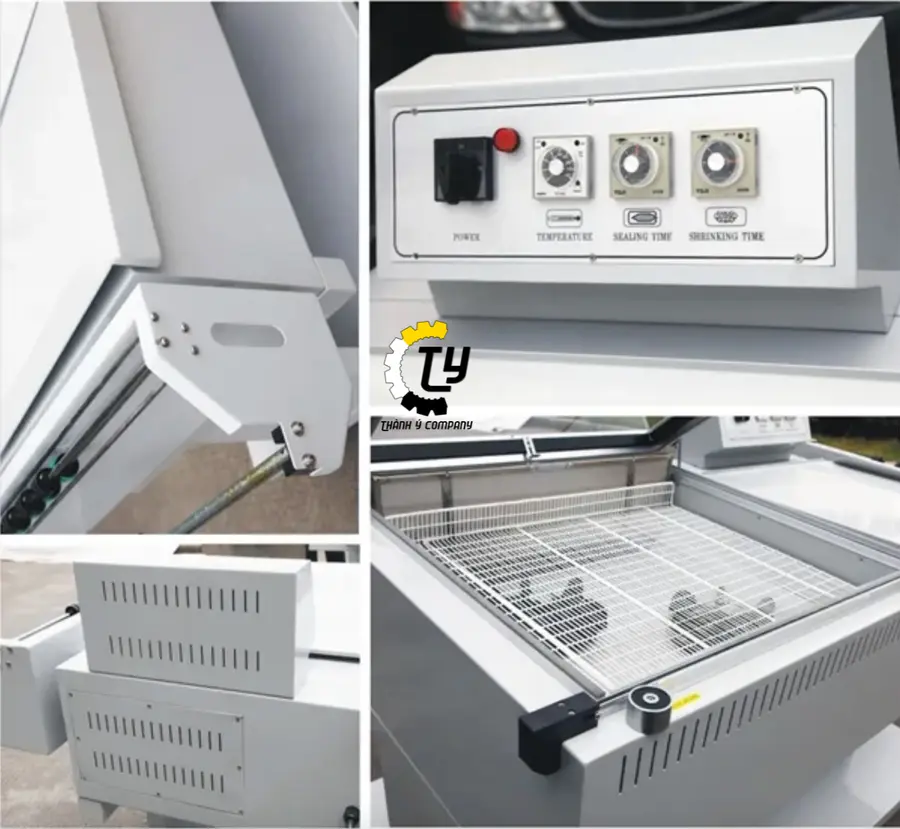 Máy Co Màng Cắt Nhiệt Tự Động 1000 Sản Phẩm/Giờ