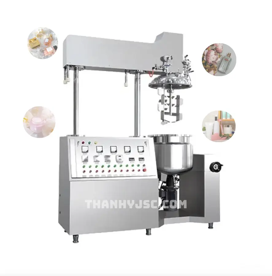 Bồn Trộn Nhũ Hoá Chân Không Cho Mỹ Phẩm TY-20L 