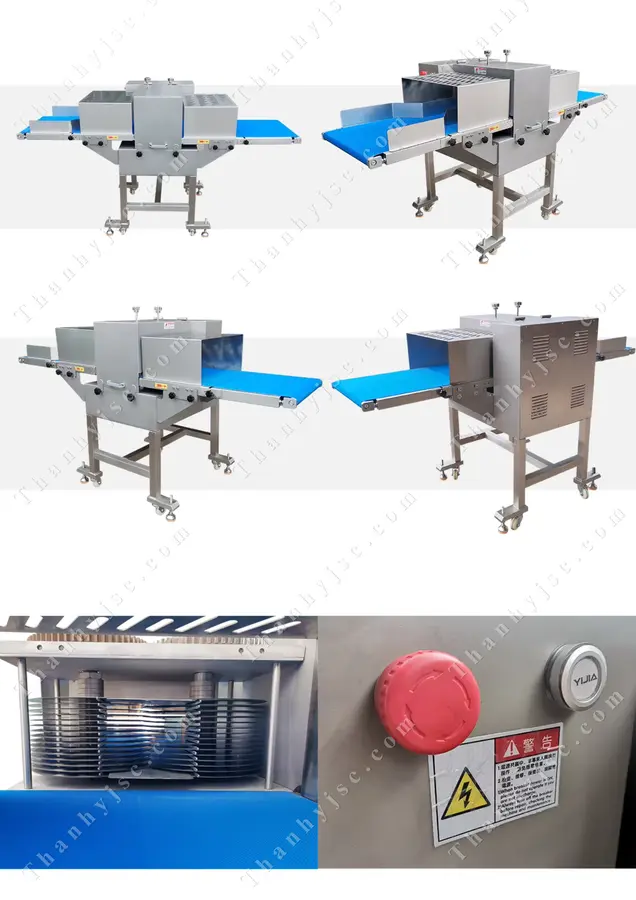 Máy Thái Lát Thịt 1500 Kg/H