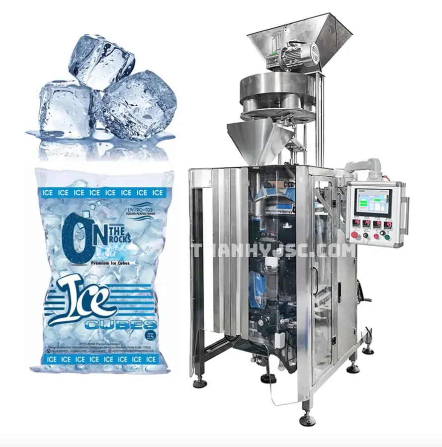 Máy Đóng Gói Đá Viên Tự Động