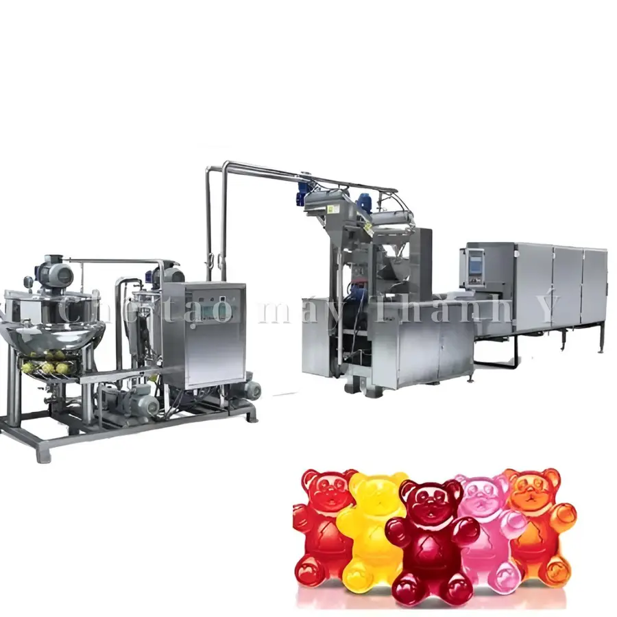 Dây Chuyển Sản Xuất Kẹo Dẻo