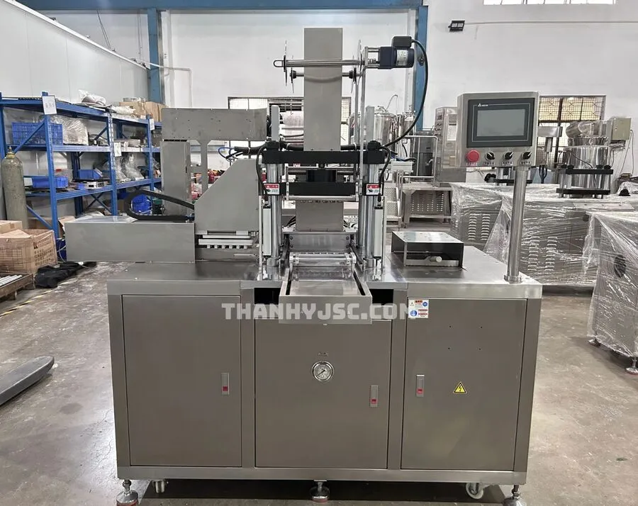 Máy Ép Phấn Nén Trang Điểm Tự Động