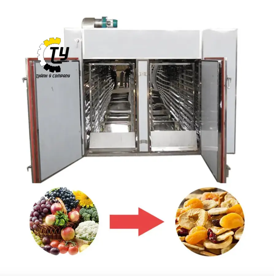 Tủ Sấy Thực Phẩm 120Kg/Mẻ