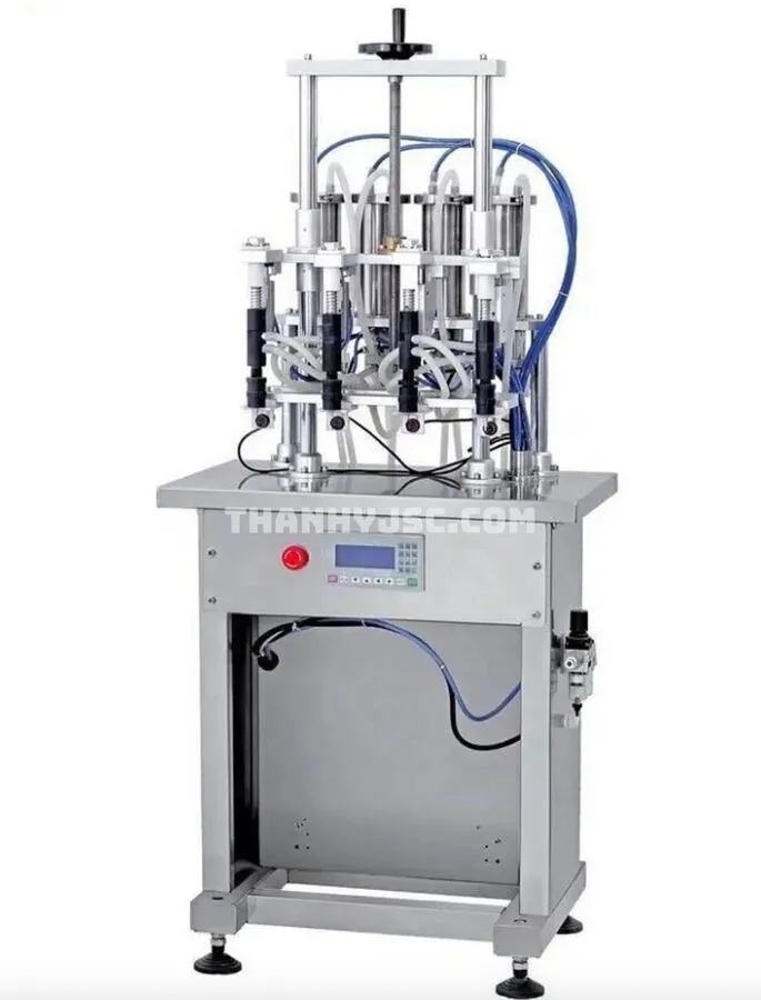 Máy Chiết Rót Nước Hoa Bán Tự Động 4 Đầu