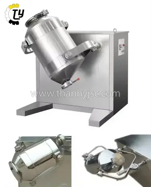 Máy Trộn 3D Công Suất Lớn 1200L - T1200L