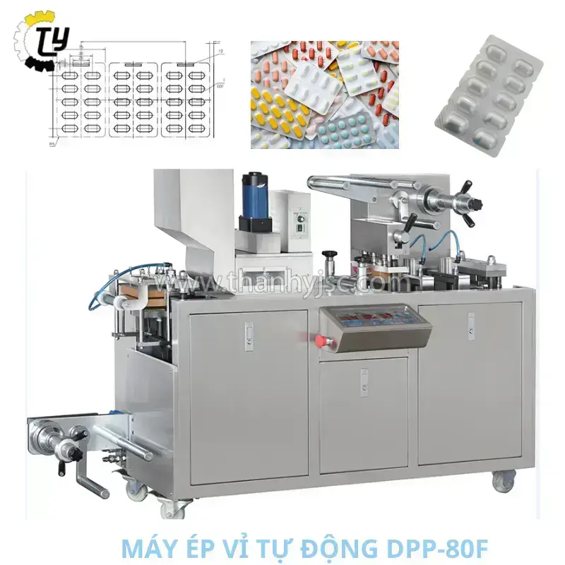 Máy Ép Vỉ Tự Động DPP-80F
