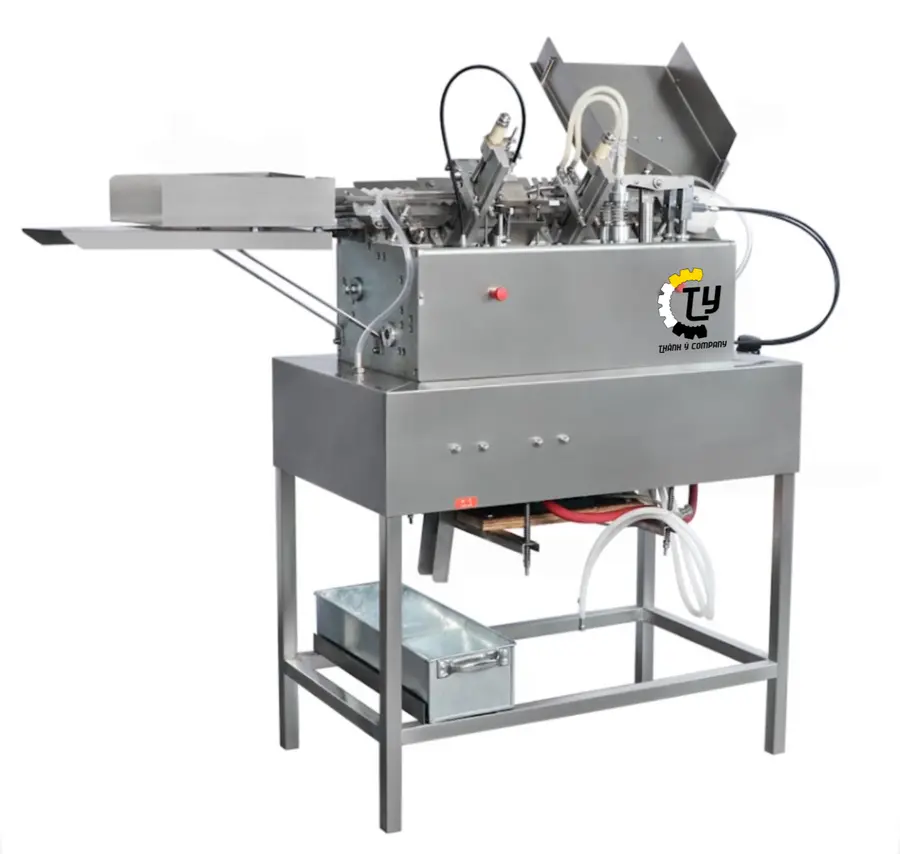 Máy Chiết Rót Và Hàn Ống Thuỷ Tinh Tự Động 2 Đầu