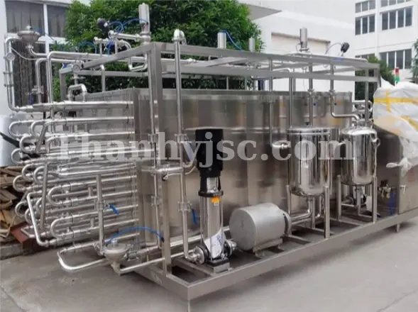 Máy Tiệt Trùng UHT Dạng Ống Tự Động 4000L/H TY-UHT4000