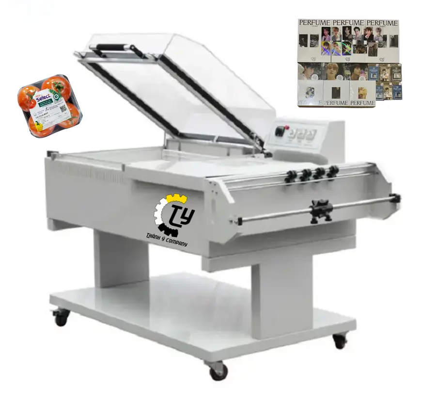 Máy Co Màng Cắt Nhiệt Tự Động 1000 Sản Phẩm/Giờ