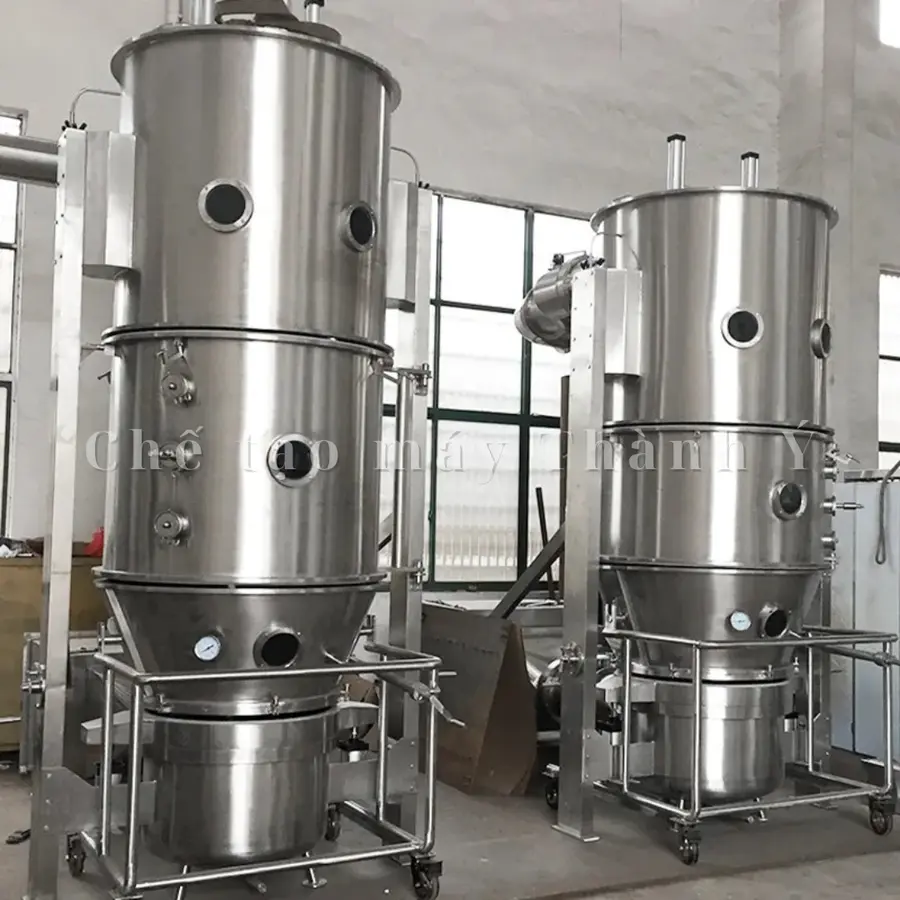 Máy Sấy Và Tạo Hạt Tầng Sôi TY-STS-60