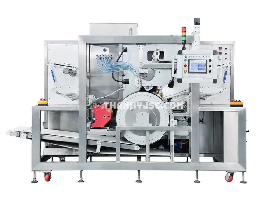 Máy Chiết Rót Và Đóng Gói Viên Giặt Xả Quần Áo Tự Động