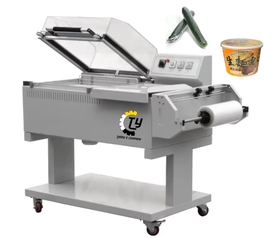 Máy Co Màng Cắt Nhiệt Tự Động 1000 Sản Phẩm/Giờ