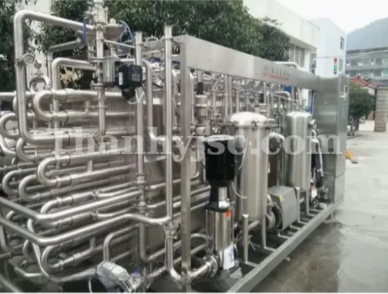 Máy Tiệt Trùng UHT Dạng Ống Tự Động 3000L/H TY-UHT3000