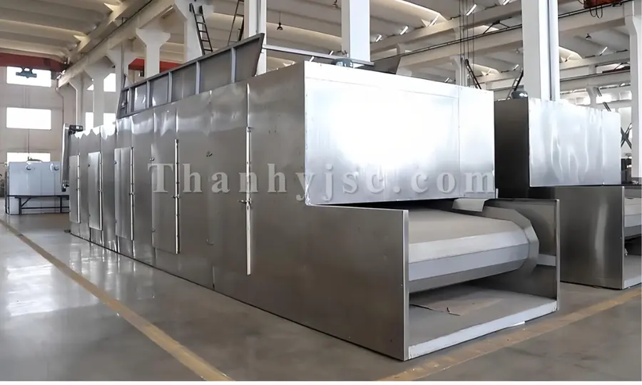 Máy Sấy Băng Tải Nhiều Tầng