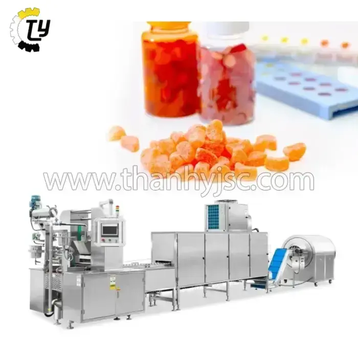 Dây Chuyền Sản Xuất Kẹo Dẻo, Kẹo Mút