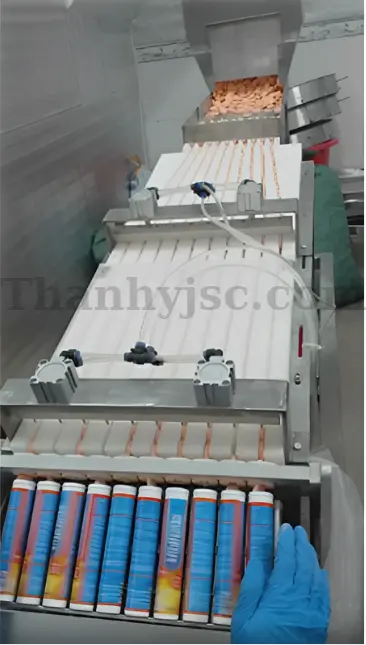 Máy Đóng Tuýp Sủi Bán Tự Động