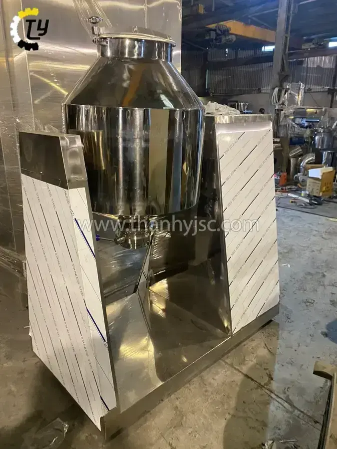 Máy Trộn Hình Nón Đôi 100L TND100