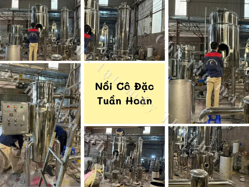 Thiết Bị Cô Đặc Tuần Hoàn Chân Không – Giải Pháp Cô Đặc Dược Liệu Hiệu Quả, Giữ Trọn Hoạt Chất