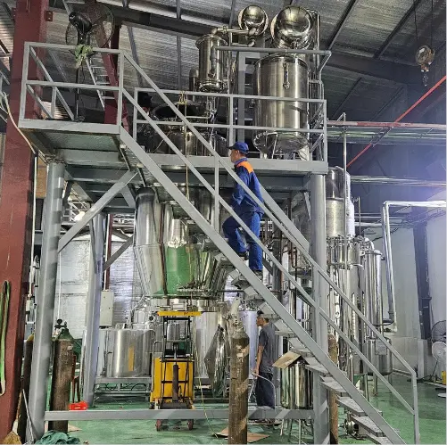 Lắp Đặt Hệ Chiết Xuất Và Cô Đặc 3500L Tại Công Ty Vi Diệu Nam, Gia Lâm, Hà Nội
